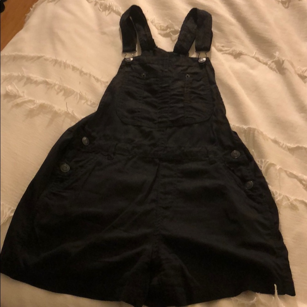 Black overalls